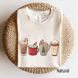 christmas shirt for women, hot chocolate shirt, christmas tees, cute christmas t shirt, chocolate lover gift, holiday sh