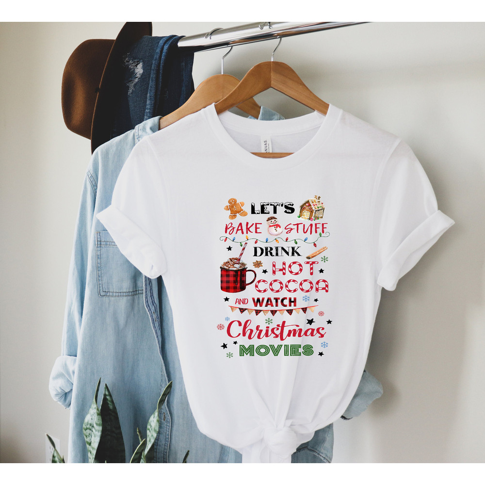 Christmas Shirts, Cute Christmas tee, Christmas movie tee, Womens Christmas shirt, Christmas loungewear, Holiday shirt, Holiday pajamas.jpg