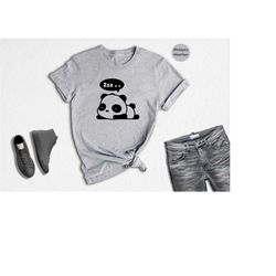 panda shirt, panda lover t-shirt, cute animal shirt, animal tee, lazy panda shirt, panda roll shirt, funny panda shirt