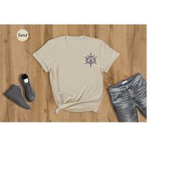 anchor t-shirt, ocean theme shirt, beach vibes tee, nautical graphic tee, summer vacation top