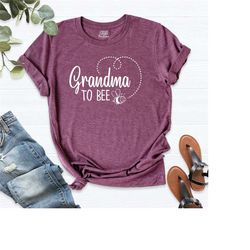 grandma shirt, grandma to bee shirt, new grandma shirt, nana to bee shirt, mimi to bee shirt, pregnancy announcement, gi