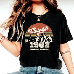 vintage 1962 shirt, 1962 shirt, 61st birthday shirt, 61st birthday gift, 61st birthday gifts for men, 61st birthday gift