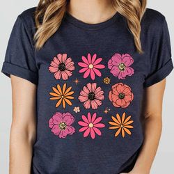 vintage cottagecore shirt,goblincore shirt,boho wildflowers shirt, nature shirt, botanical shirt, garden lover, autumn a