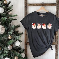 vintage santa claus christmas shirt, retro style christmas shirt, vintage christmas shirt, christmas gift for her, funny