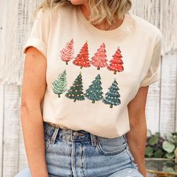 womens christmas shirt, christmas shirt, funny christmas, christmas tree shirt, holiday shirt for women, winter shirt, c