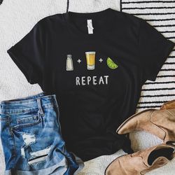tequila shot shirt, unisex cinco de mayo shirt, fiesta shirt, tequila tee, spring summer t shirts, tequila shirts, marga