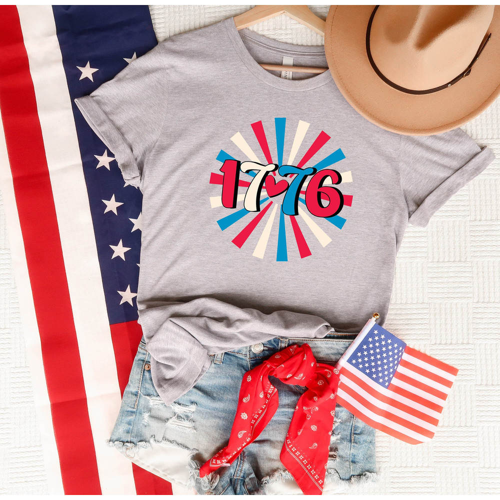 Retro 4th Of July Shirt,4th Of July Shirt,Retro 1776 Shirt,Independence Day Shirt,USA Shirt,Freedom,Patriotic Family Shirts,Patriotic Shirt.jpg