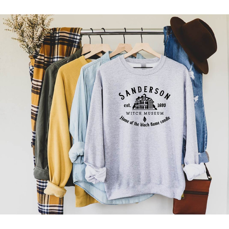 Sanderson Witch Museum Sweatshirt, Fall Sweatshirt, Fall Pullover, Hocus, Halloween Sweatshirt, Fall Crew Neck, Fall Hoodie,Halloween Gift.jpg