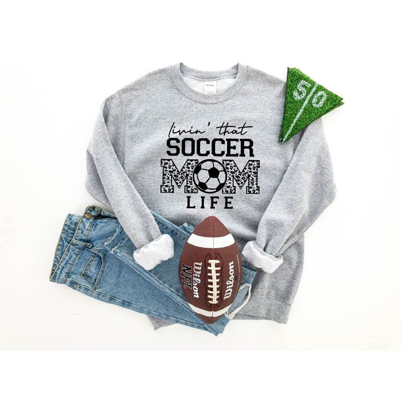 Soccer Mom Sweatshirt Soccer Sweatshirt Soccer Hoodie Soccer Gift for Her Soccer Tees Soccer Season Favorite Sports Mom Hoodie.jpg