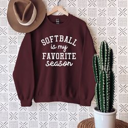 softball is my favorite season softball sweatshirt  softball hoodie  softball gift for her  cheer tees  cheer season  fa