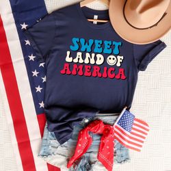 sweet land of america shirt,4th of july shirt,independence day shirt,america shirt,freedom,patriotic family shirts,patri