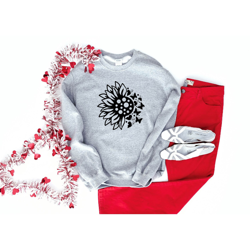 Valentine Flower Sweatshirt-Hoodie Valentine Sweatshirt Valentine Hoodie Gift Sweatshirt-Hoodie Valentine Couples T-shirt.jpg