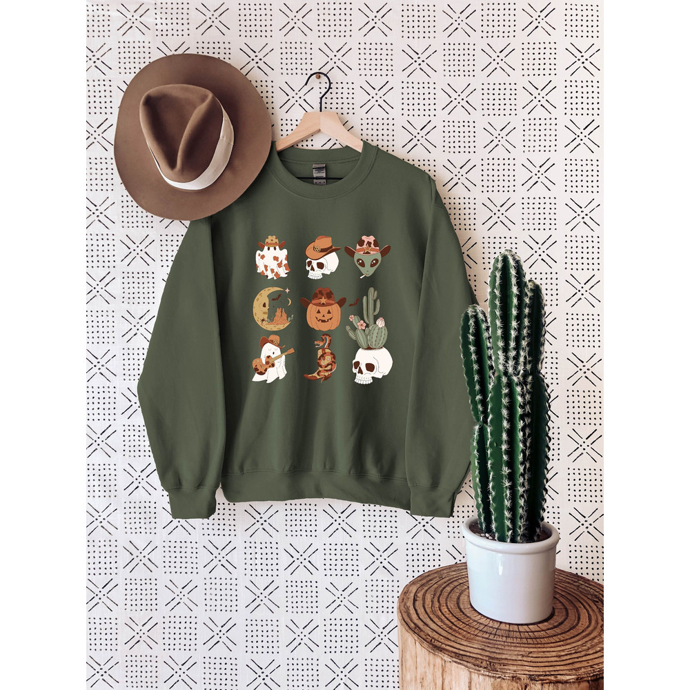 Western Halloween Sweatshirt, Sanderson Museum Hoodie, Doodles Sweatshirt, Halloween Sweatshirt, Halloween Gift, Country music sweatshirt.jpg