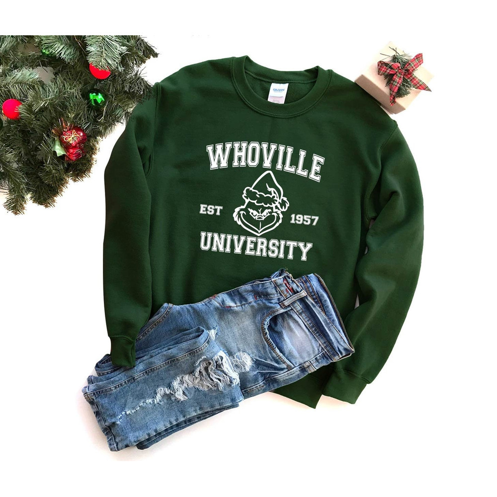 Whoville University Christmas Sweatshirt, Christmas Sweatshirt, Christmas Crewneck Sweatshirt, Holiday Sweatshirt,Christmas Gift, University.jpg
