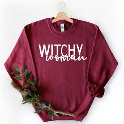 witchy sweatshirt,witchy woman shirt,halloween party shirts,halloween sweatshirt,halloween outfits,2022 halloween,hallow