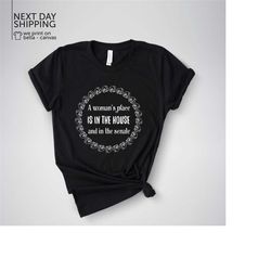 a woman's place is in the house and in the senate shirt support equality shirt feminist unisex t-shirt feminist shirt mr