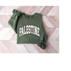 palestine sweatshirt, free palestine sweater, palestine flag crewneck, stand with palestine shirt