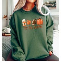trendy fall sweatshirt, pumpkin spice shirt, cute pumpkin sweatshirt, gift for fall, football, pumpkin tee