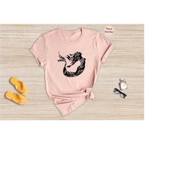 mermaid shirt, princess shirts, mermaid party t-shirt, mermaid squad shirt, girls mermaid shirt, gifts for her, birthday