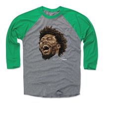 marcus smart men's baseball t-shirt - boston basketball marcus smart boston scream wht