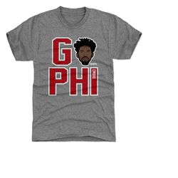 joel embiid men's premium t-shirt - philadelphia basketball joel embiid go phi r wht