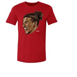 jalen green men's cotton t-shirt - houston basketball jalen green portrait wht