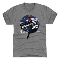 anthony edwards men's premium t-shirt - minnesota basketball anthony edwards city emblem wht