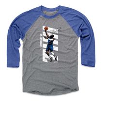 tim hardaway jr. men's baseball t-shirt - dallas basketball tim hardaway jr. vertical wht