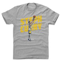steph curry men's cotton t-shirt - golden state basketball steph curry jumper y wht
