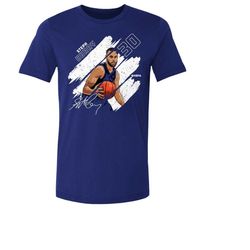 steph curry men's cotton t-shirt - golden state basketball steph curry golden state stripes wht