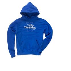 klay thompson men's hoodie - golden state basketball klay thompson golden state number script wht