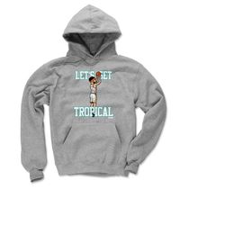 klay thompson men's hoodie - golden state basketball klay thompson tropical toon w wht