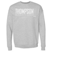 klay thompson men's crewneck sweatshirt - golden state basketball klay thompson golden state elite wht