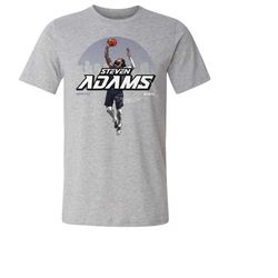 steven adams men's cotton t-shirt - memphis basketball steven adams memphis skyline wht