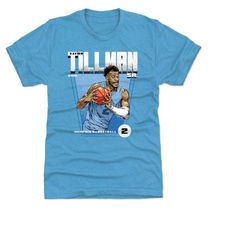 xavier tillman sr. men's premium t-shirt - memphis basketball xavier tillman sr. premier wht
