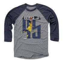 donovan mitchell men's baseball t-shirt - utah basketball donovan mitchell number b wht