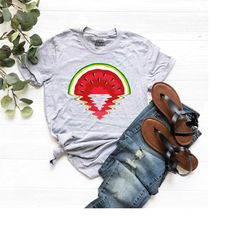 watermelon sun shirt, sweet summer fruit apparel, watermelon party outfit, summer t-shirt, cute summer shirt, beach shir