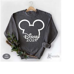 disney 2024 sweatshirt, couple sweatshirt, disney vacation sweatshirt, disneyworld sweatshirt, disney couple sweatshirt,