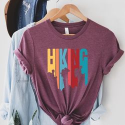 hiking tshirt, climber shirt, camping shirt, adventure shirt, mountain shirt, camper tee, mountain shirt, travel tee shi