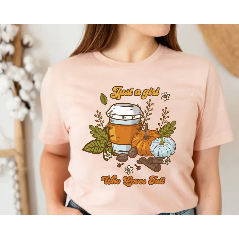 Just a Girl Who Loves Fall Shirt, Womens Fall Shirt, Cute Fall Shirts for Women, Fall Lover's Shirt, Pumpkins Shirt ,Fall T-shirt, Pumpkins.jpg