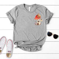 mushroom tshirt, mushroom shirt, botanical shirt, nature lover, hippie shirt, plant shirt, nature shirt, vintage plant s
