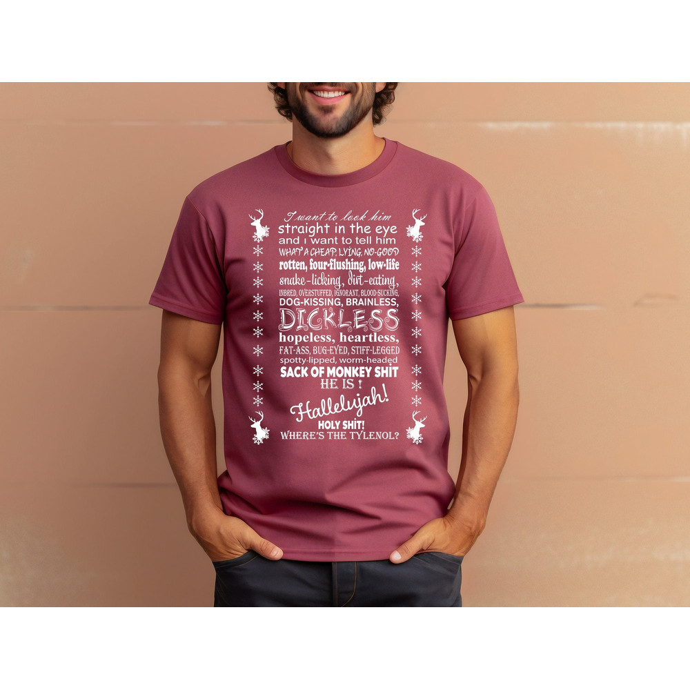 National Lampoons Christmas Vacation, Griswold Rant, Unisex Tshirt, Christmas Gift, Christmas Family Shirt, Funny Christmas Shirts, Xmas Men.jpg