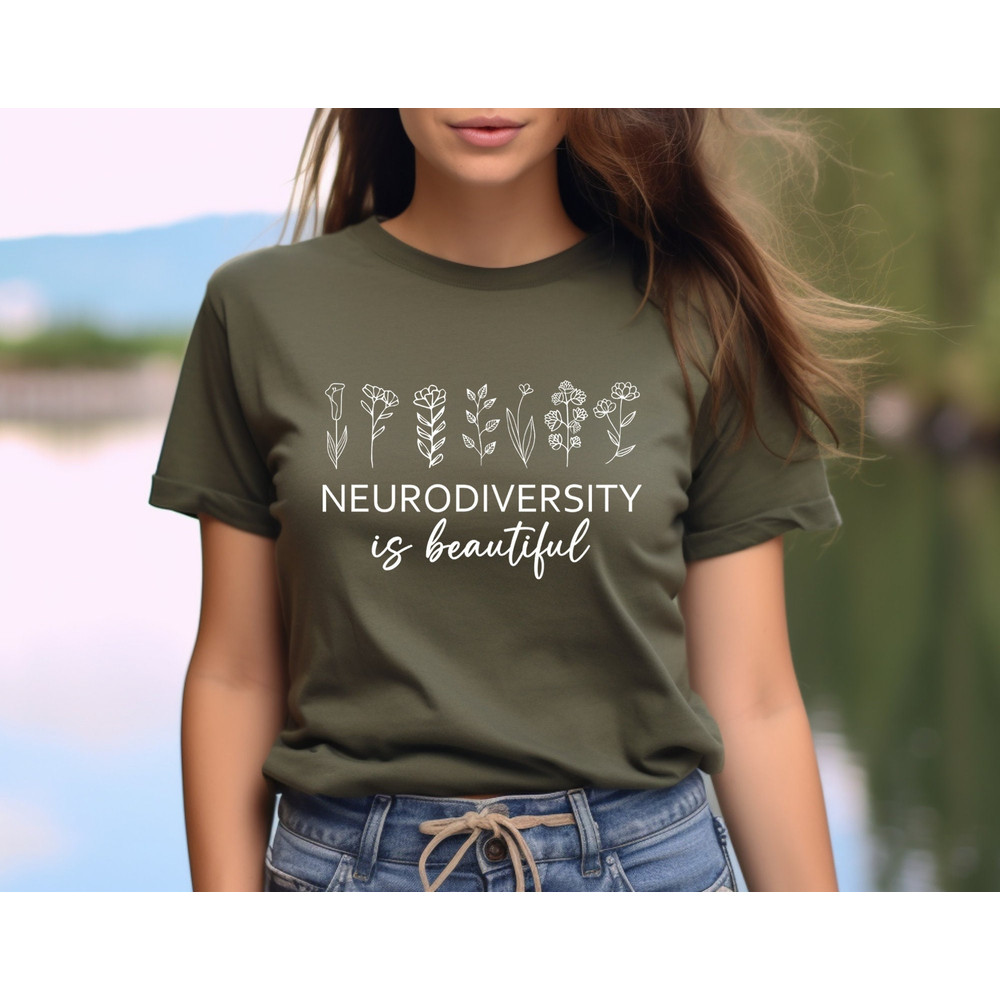 Neurodiversity Shirt, Autism Acceptance, Autism Awareness Tee, Autism Mom Shirt, Sped Teacher Shirt, Spread Kindness, Gift for Her T-shirt.jpg