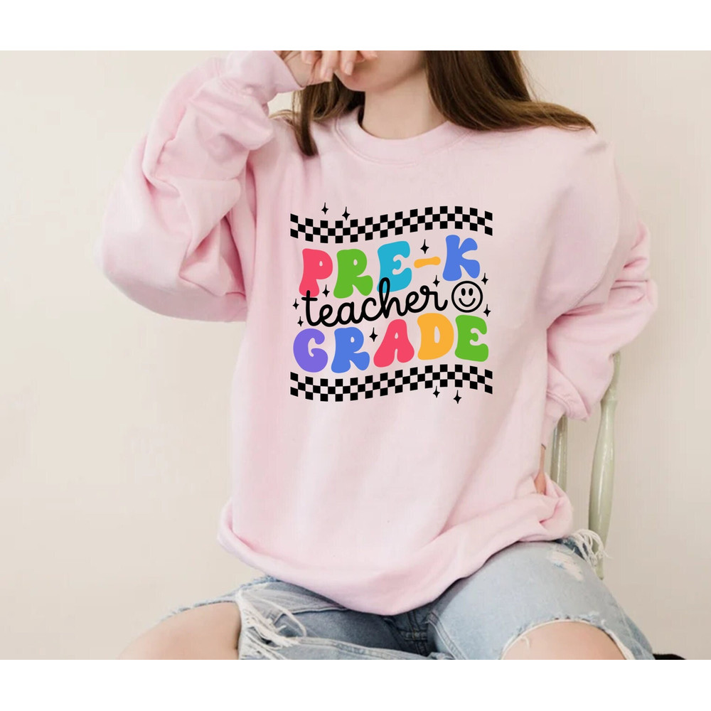 Pre-K Teacher Shirt, PreK Teacher Shirt, PreK T Shirt, PreK Shirt for Teacher Team, Pre K Teacher Shirt, PreK Squad, Gift for Teacher,School.jpg