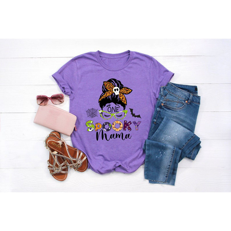 Spooky Mama Shirt, Halloween Shirt, Halloween Funny Shirt, Spooky Shirt, Halloween Party, Scary Halloween Shirts, Halloween T-shirt, Mom Tee.jpg