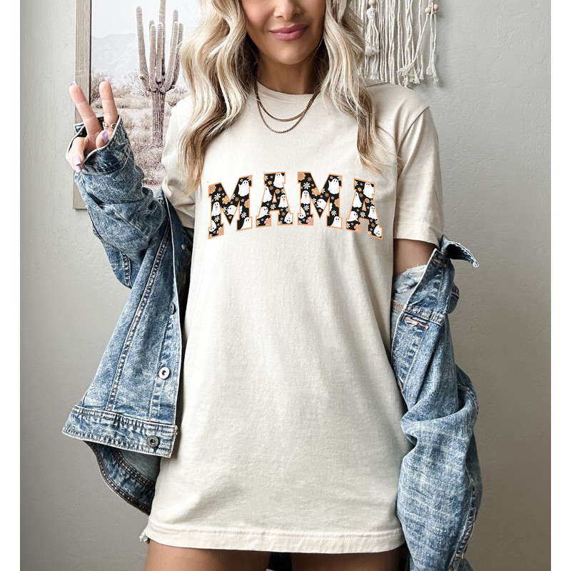 Halloween Mama Shirt, Halloween Shirt, Halloween Mom Gifts, Ghost Tee, Pregnancy Announcement, Hocus Pocus Shirts, Halloween party.jpg