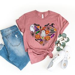 heart halloween shirt, sanderson sisters, hocus shirt, halloween funny tee, hocus pocus shirts, halloween party