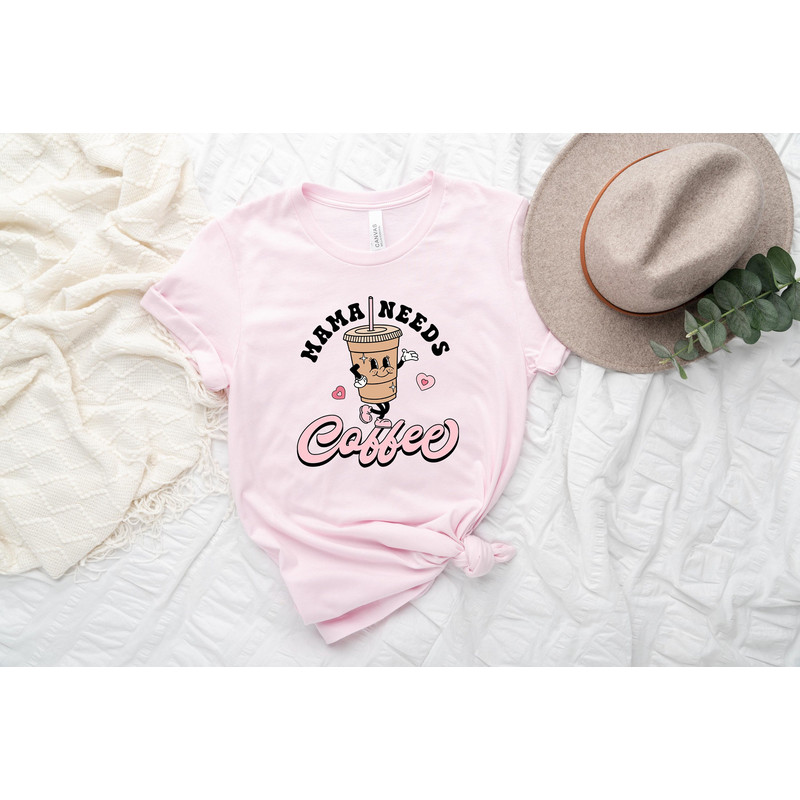 Mama Needs Coffee Shirt, Tired as a Mother, Mom Shirt, Mama T-Shirt, Coffee Lovers gift, Valentine Gifts for Mom, Valentine Gift Shirt.jpg