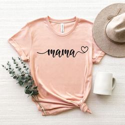 mama shirt, comfort colors oversized mama tshirt, retro boho mama shirt, gift for mom, baby shower gift, mom shirt,bless