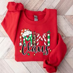 mimi claus sweatshirt, grandma christmas sweatshirt, christmas mimi sweatshirt, new mimi christmas sweatshirt, mimi clau